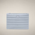 Unisex Quilted Pouch Big Thalassa in Dawn Blue