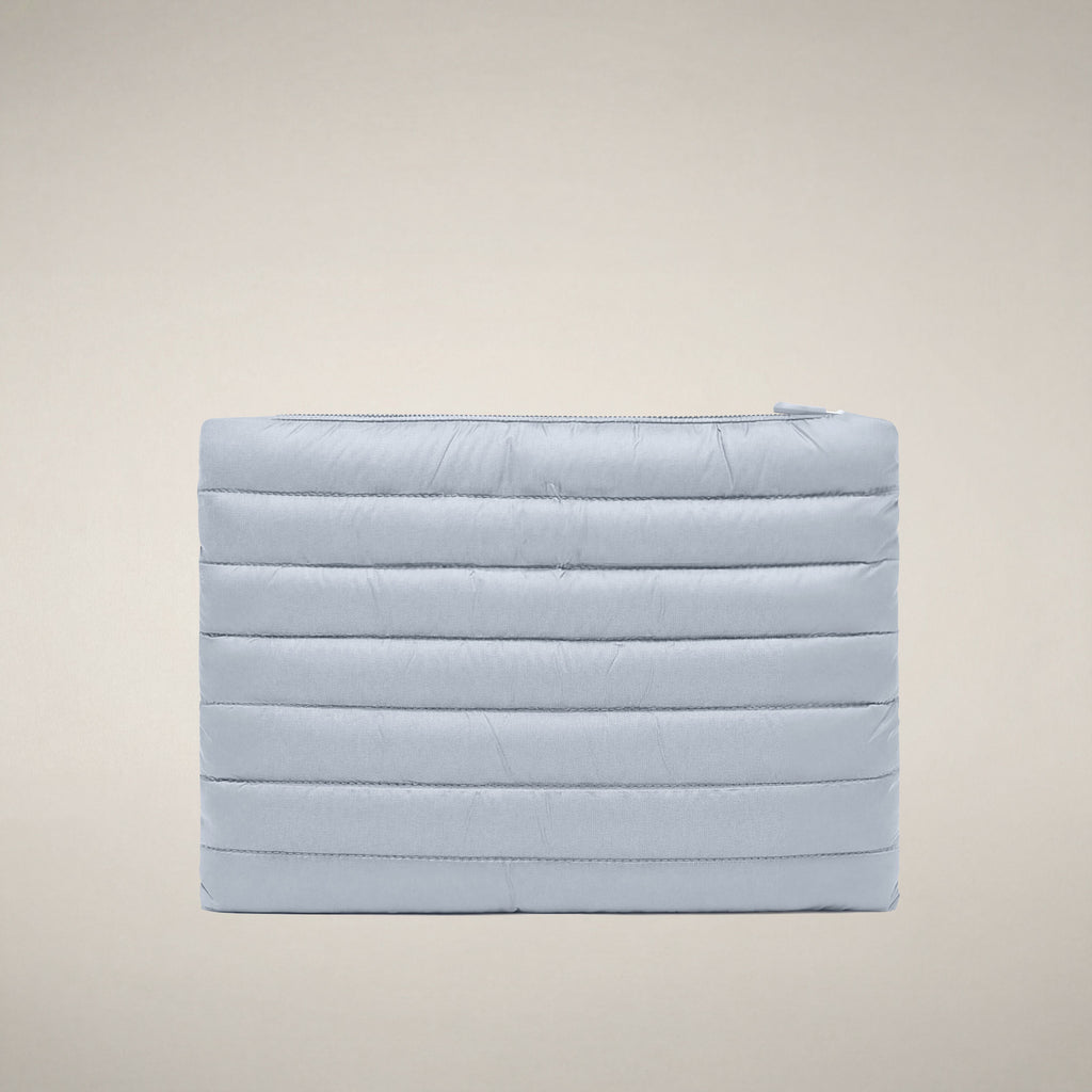 Unisex Quilted Pouch Big Thalassa in Dawn Blue