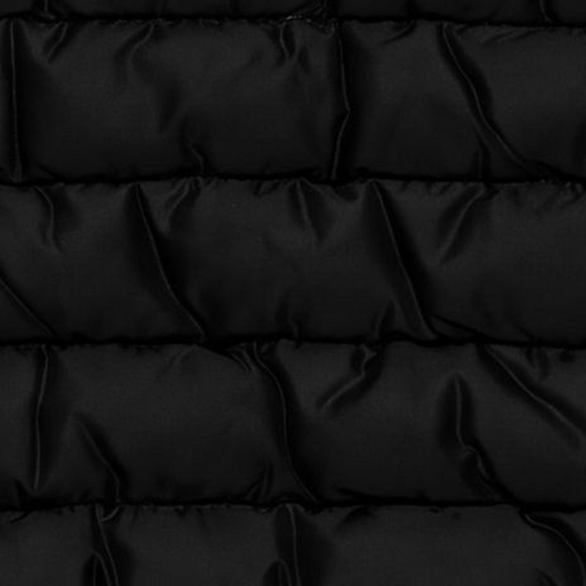 Unisex Quilted Pouch Thalassa in Black