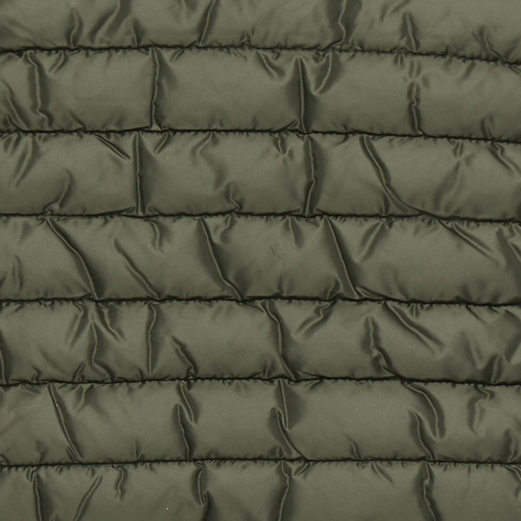 Unisex quilted pouch Thalassa in pine green