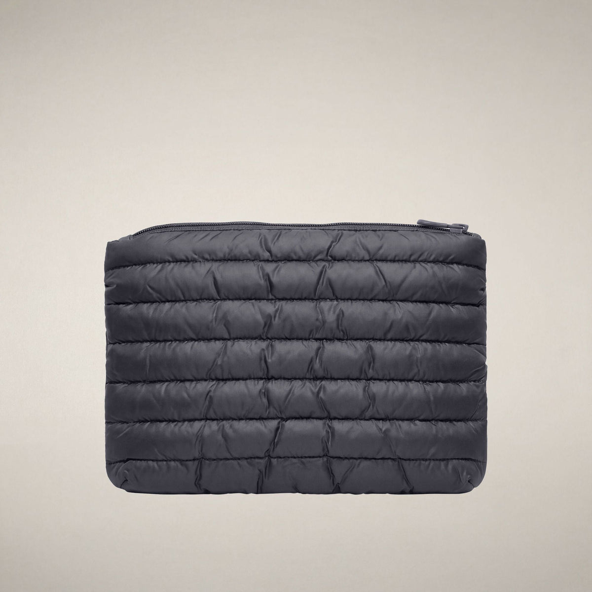 Unisex quilted pouch Thalassa blue black