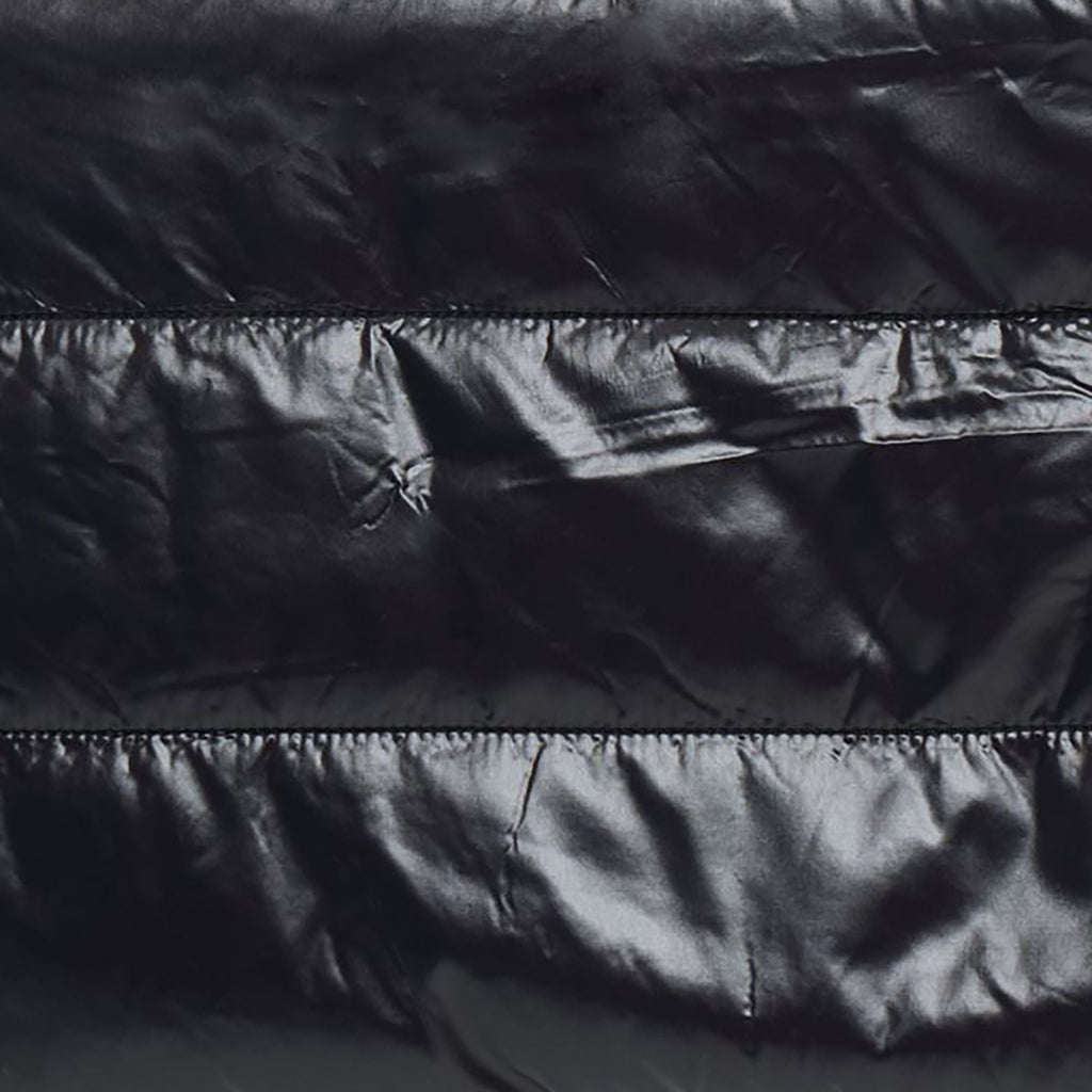 Unisex quilted pouch Cocos in black