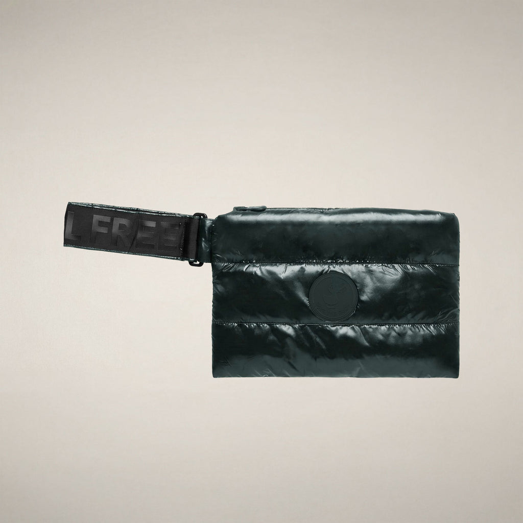 Unisex Quilted Pouch Cocos in Nori Green