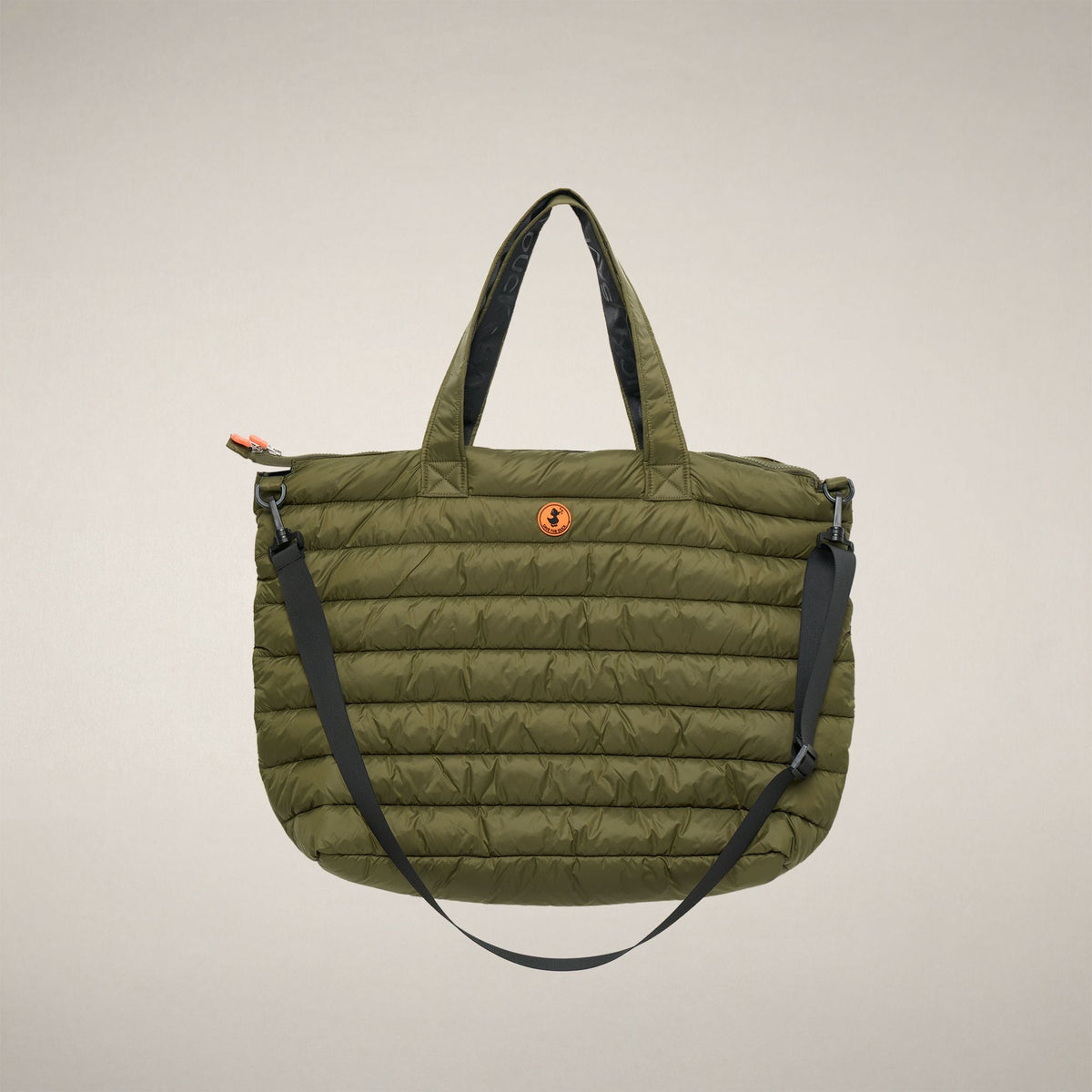 Unisex Padded Shopper Bag Angus in Dusty Olive