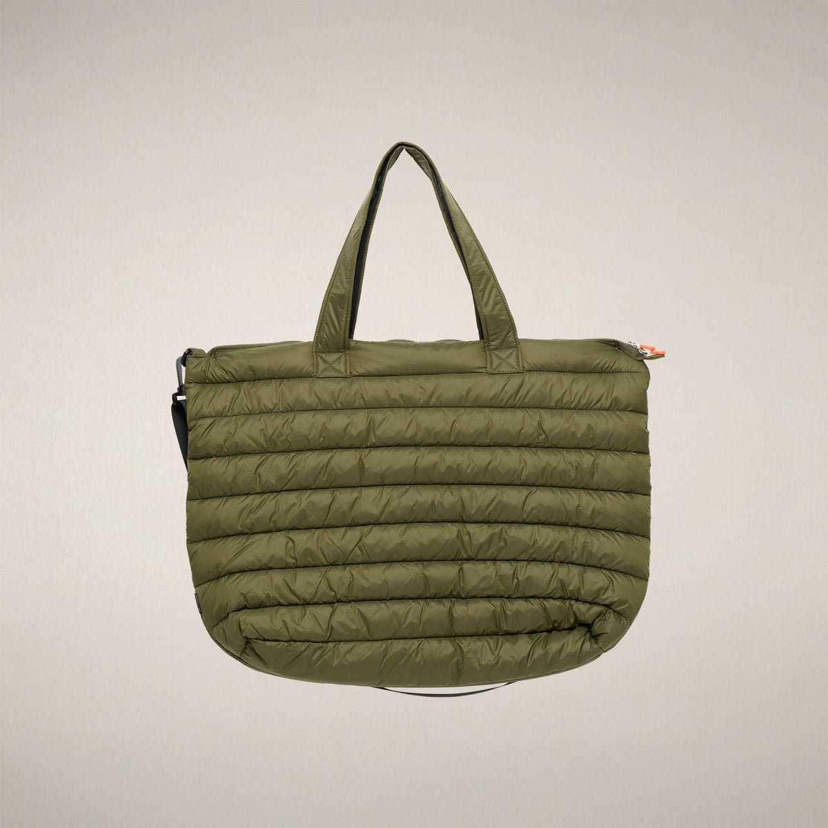 Unisex Padded Shopper Bag Angus in Dusty Olive