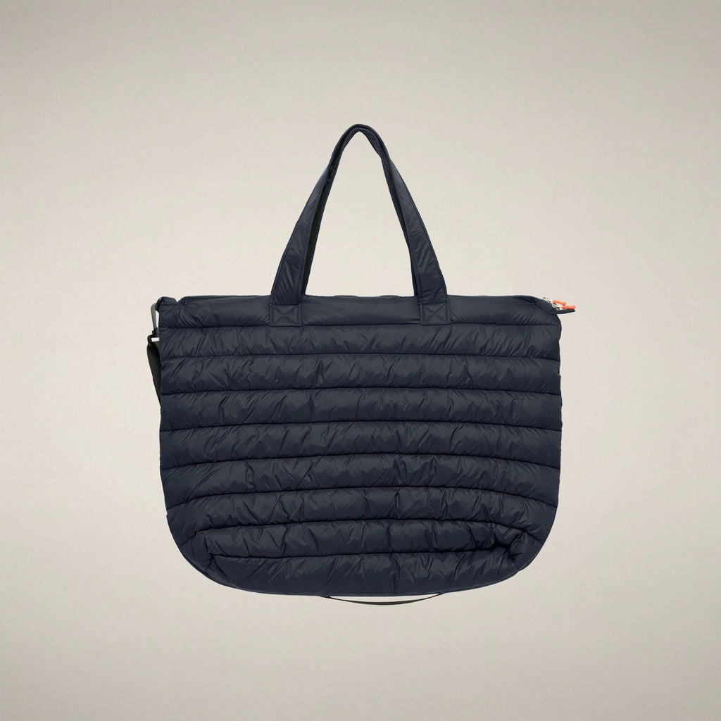 Unisex Padded Shopper Bag Angus in Blue Black