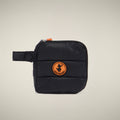 Unisex Puffer Wallet Bo in Black