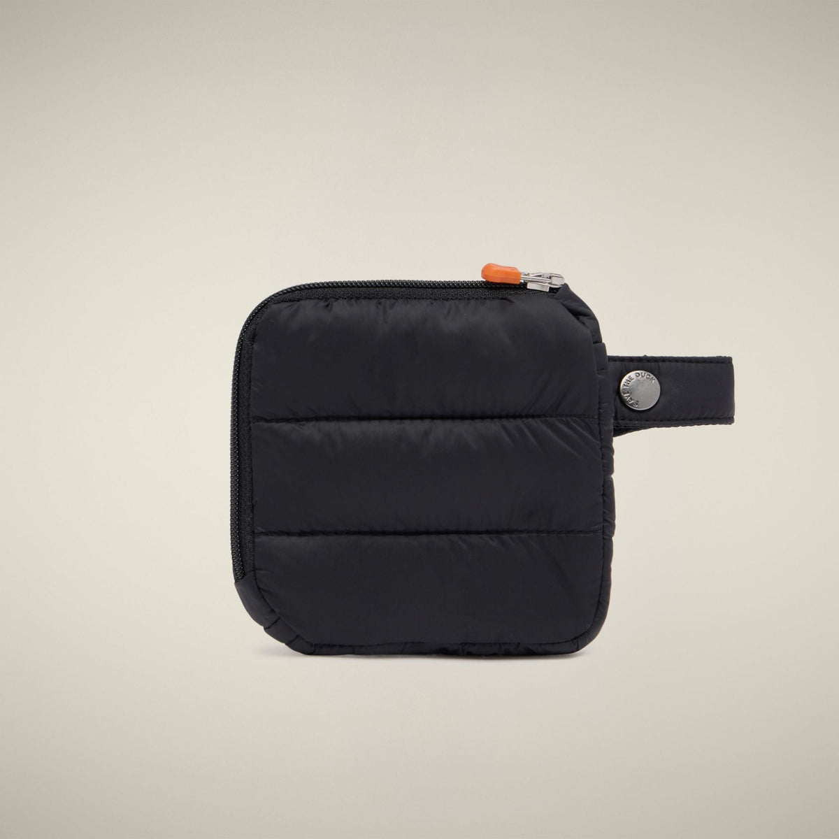 Unisex Puffer Wallet Bo in Black