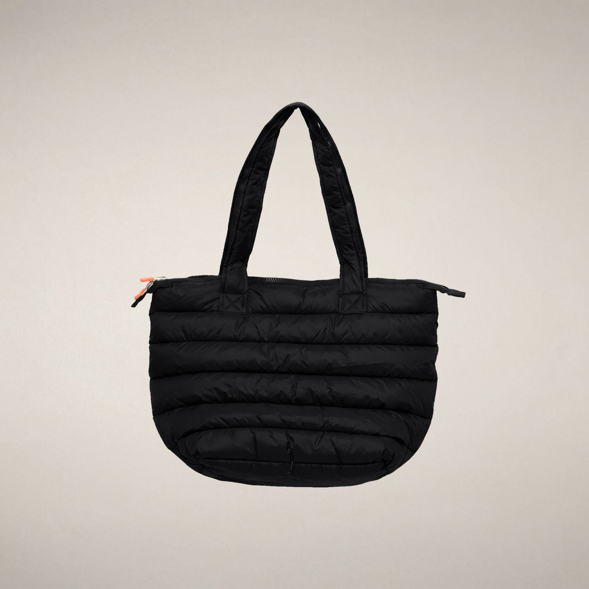 Unisex Padded Shopper Bag Caron in Black