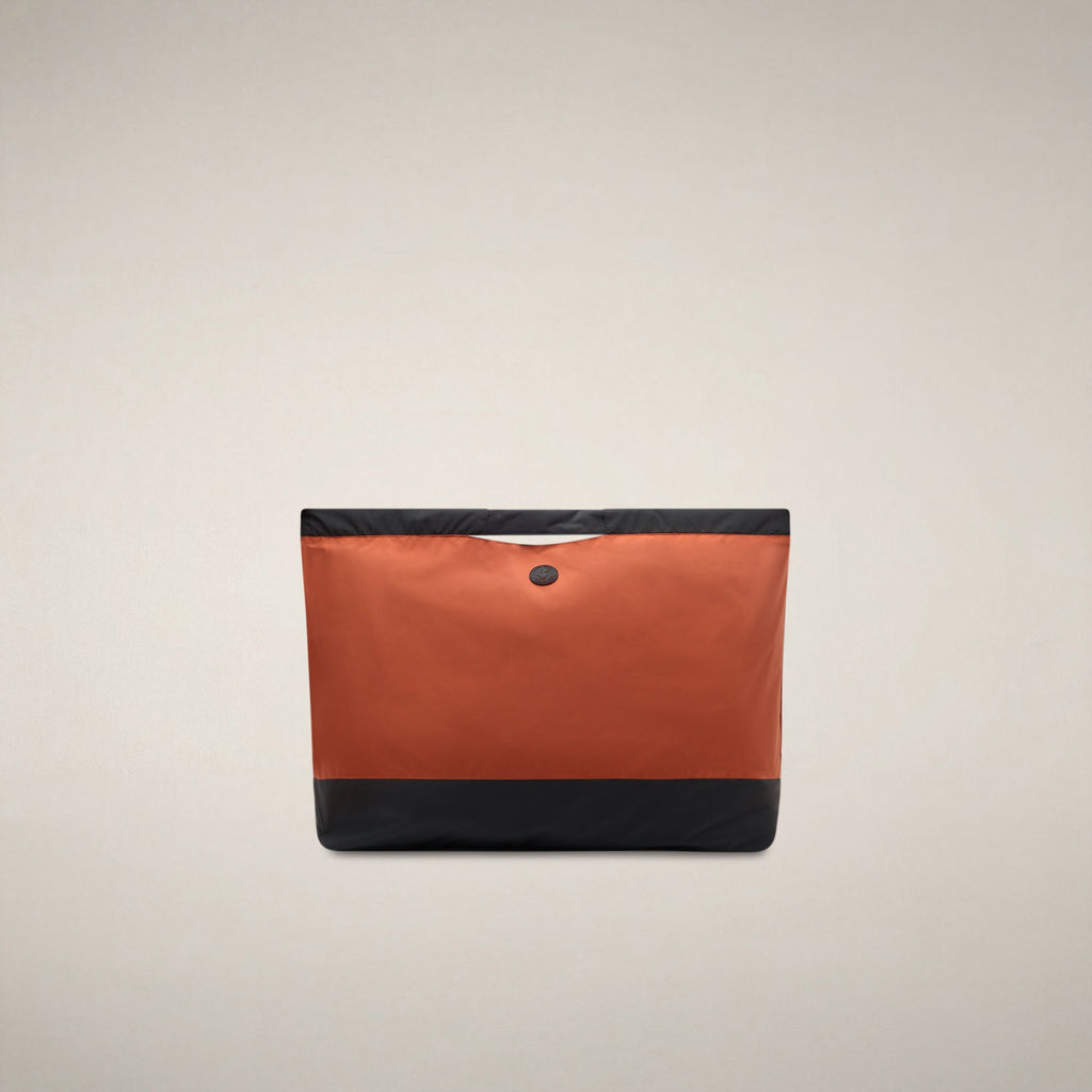 Unisex bag Giah in Siena Red and Black