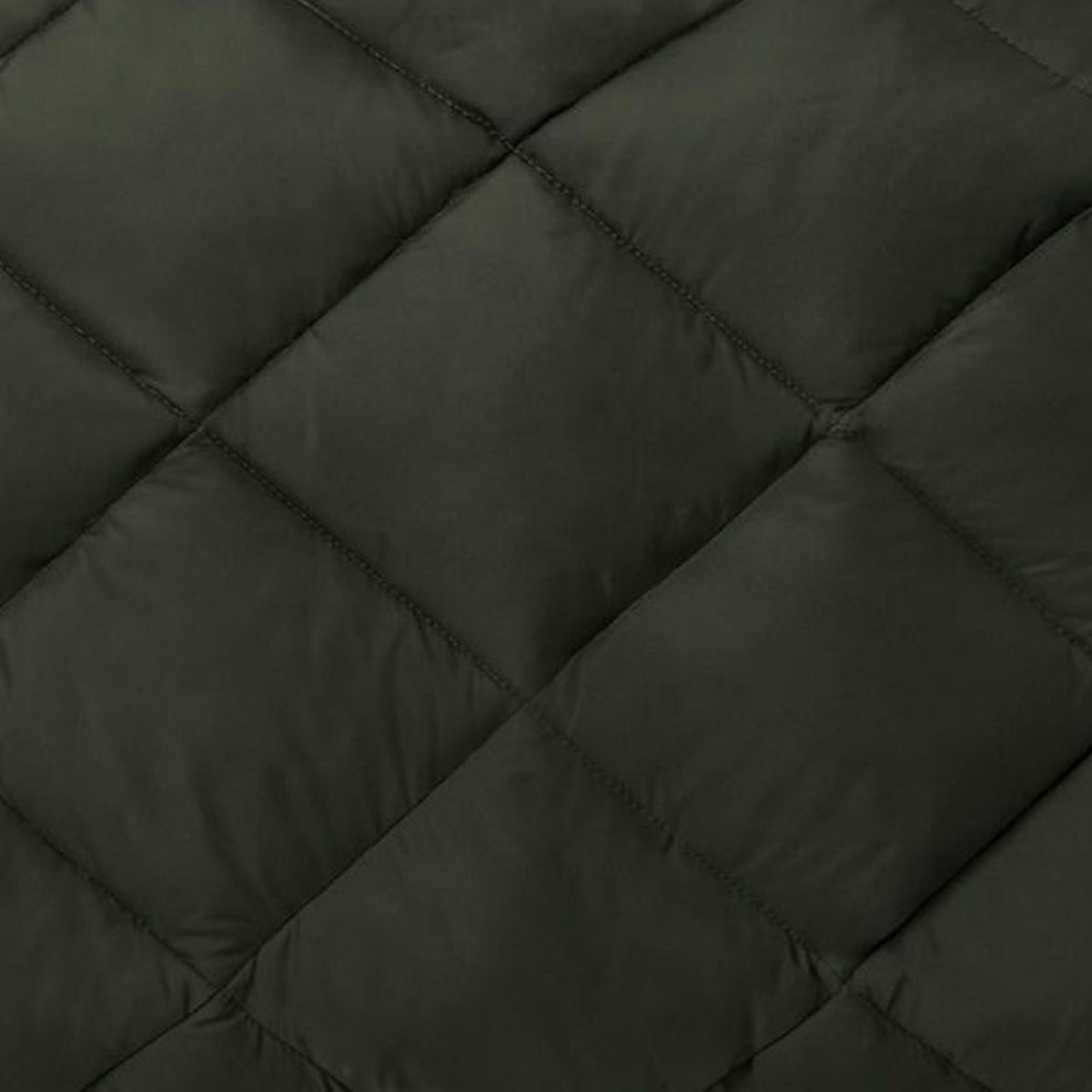 Unisex Quilted Bag Sely in Snake Green