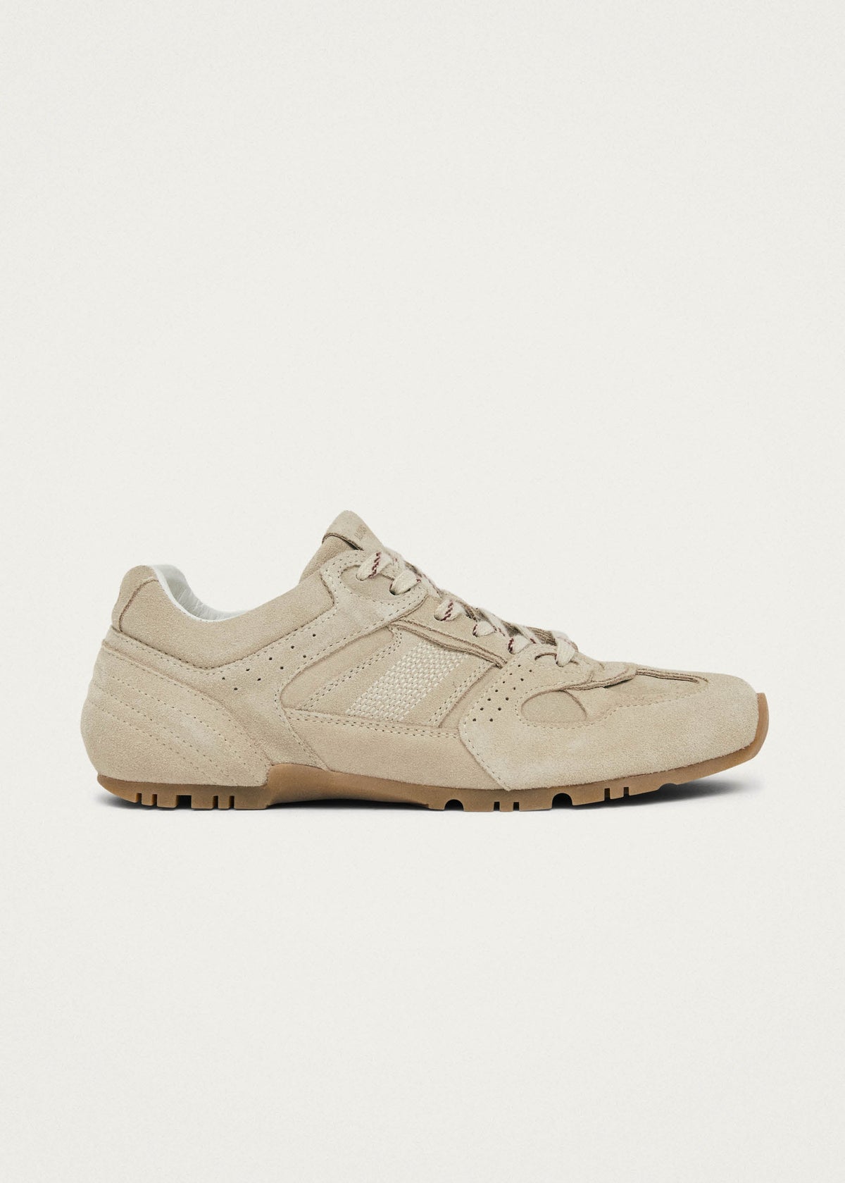 Tb.56 Wildleder-Sneaker in Creme