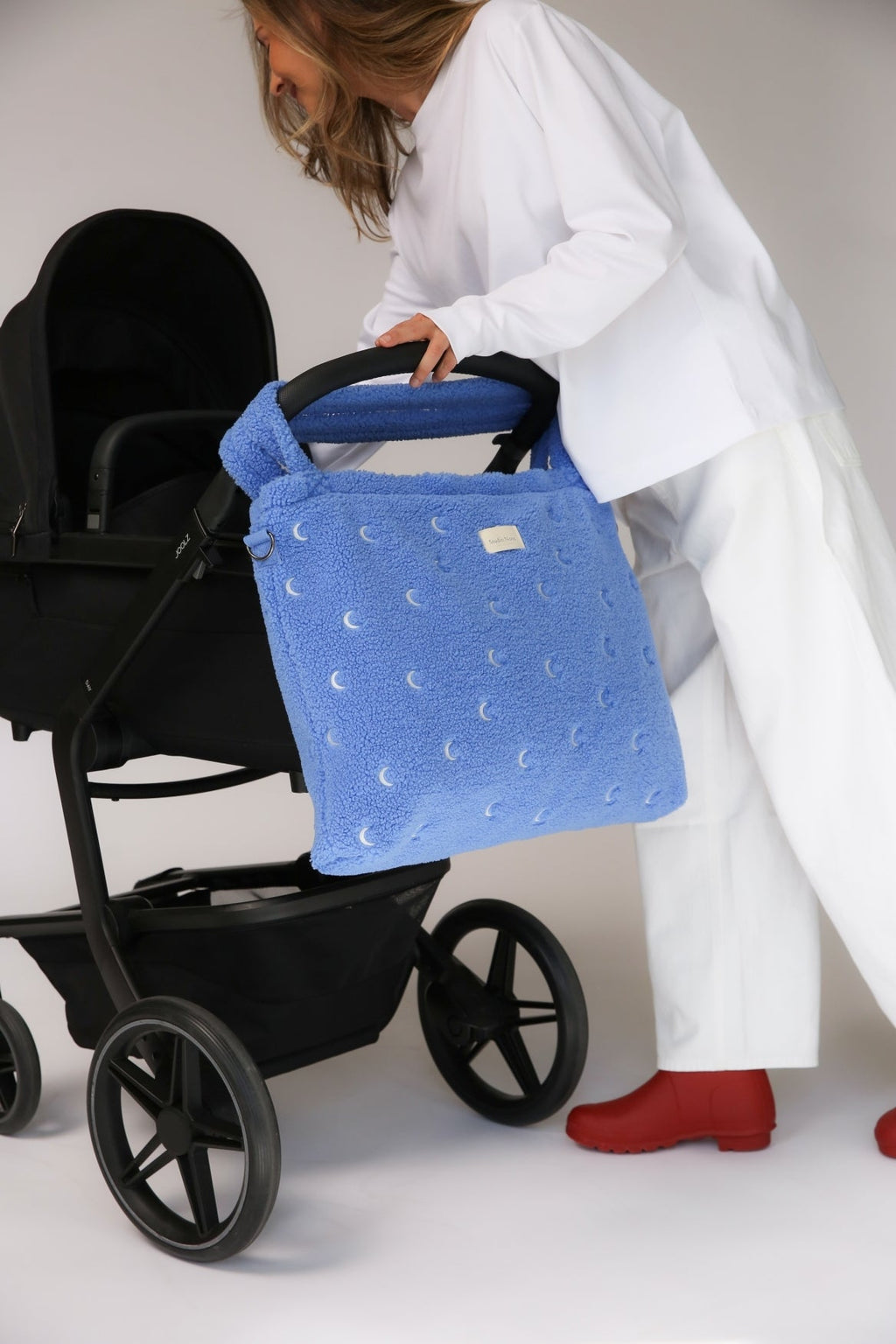 Teddy Wickeltasche | Hellblauer Mond