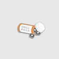 Chill Pills Enamel Pin - Orange