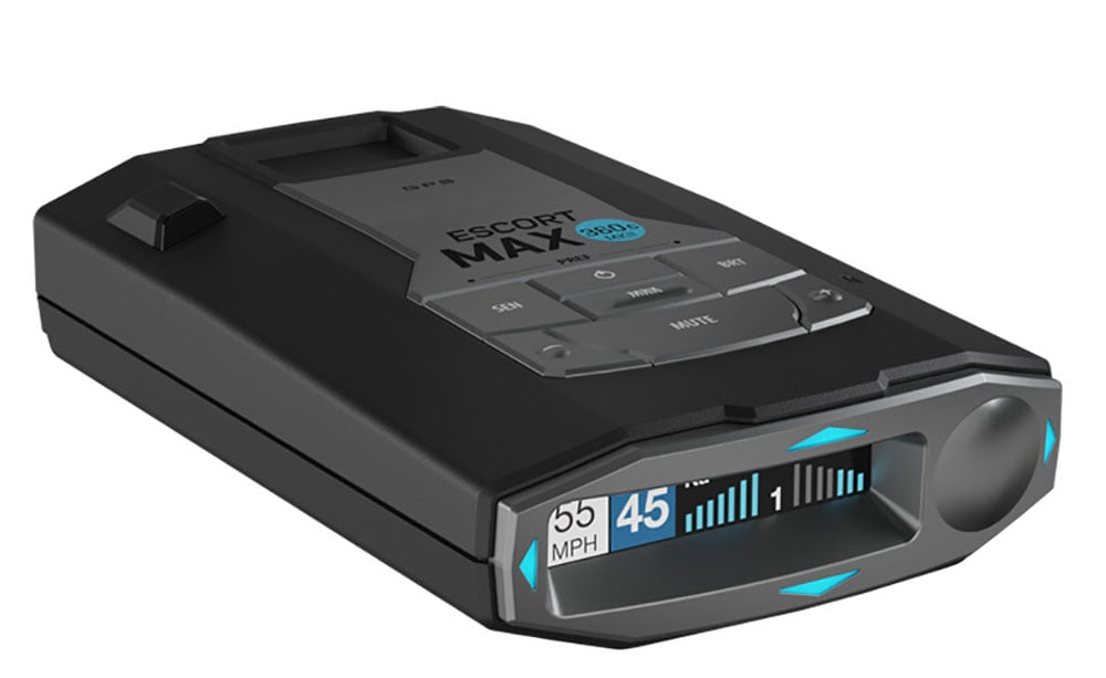 Escort MAX 360c MKII Black/Gray Radar Detector - 0100037-3 - image 6