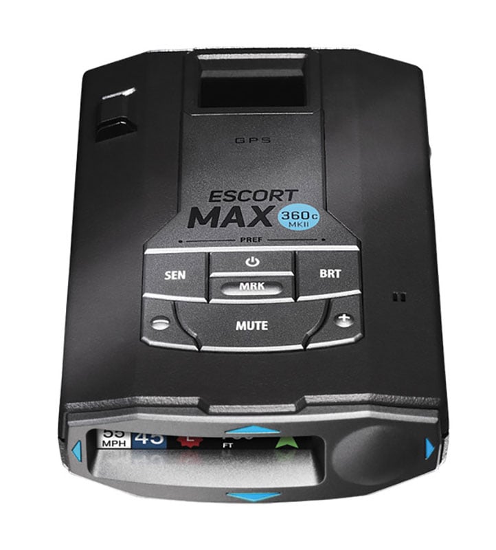 Escort MAX 360c MKII Black/Gray Radar Detector - 0100037-3 - image 3