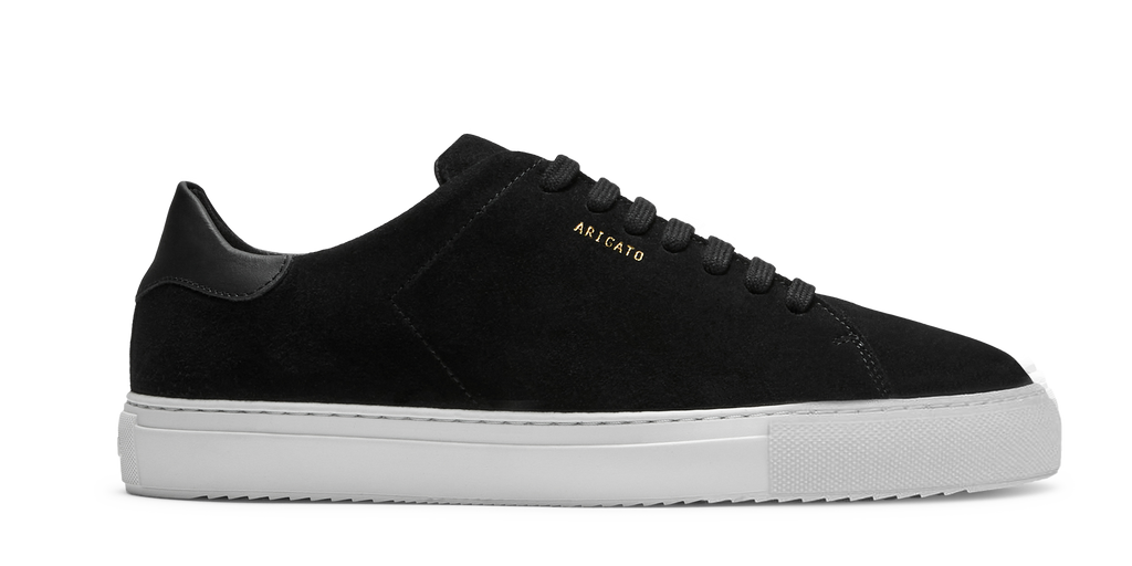 Clean 90 Suede Sneaker - Black/White - image 1
