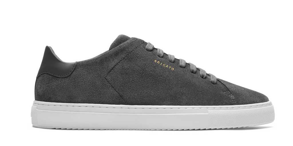 Clean 90 Suede Sneaker - Dark Grey/White - image 1