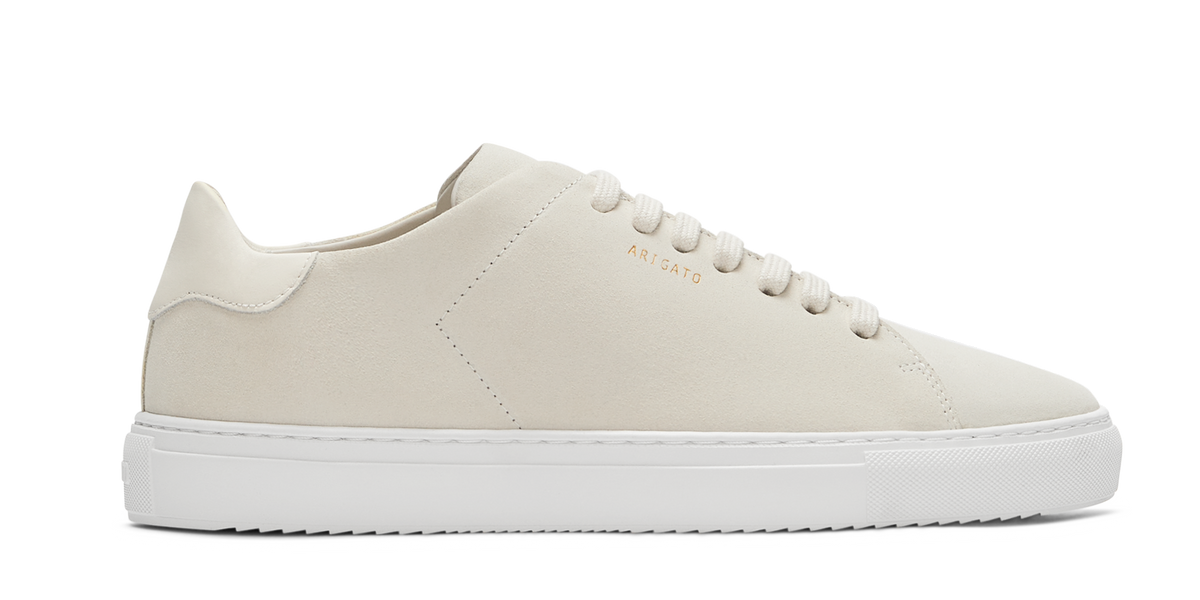 Clean 90 Suede Sneaker - Off White/White - image 1