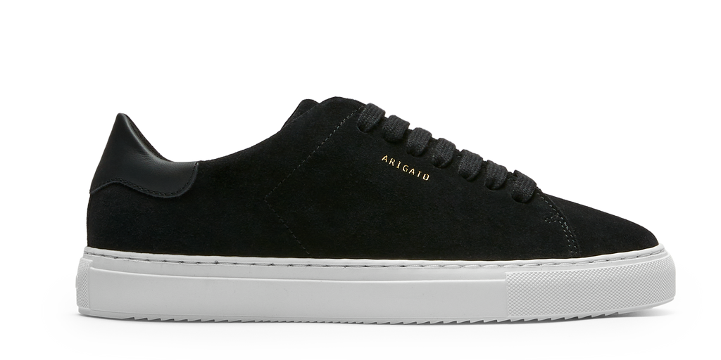 Clean 90 Suede Sneaker - Black/White - image 1
