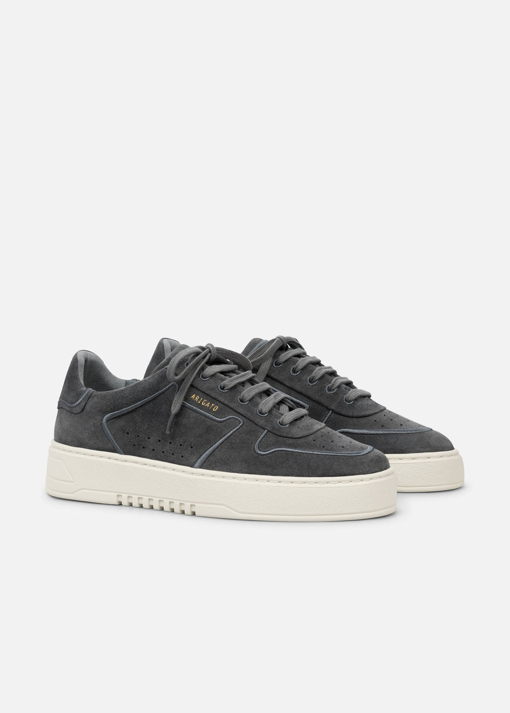 Orbit Embroidery Sneaker - Dark Grey/Off White - image 2