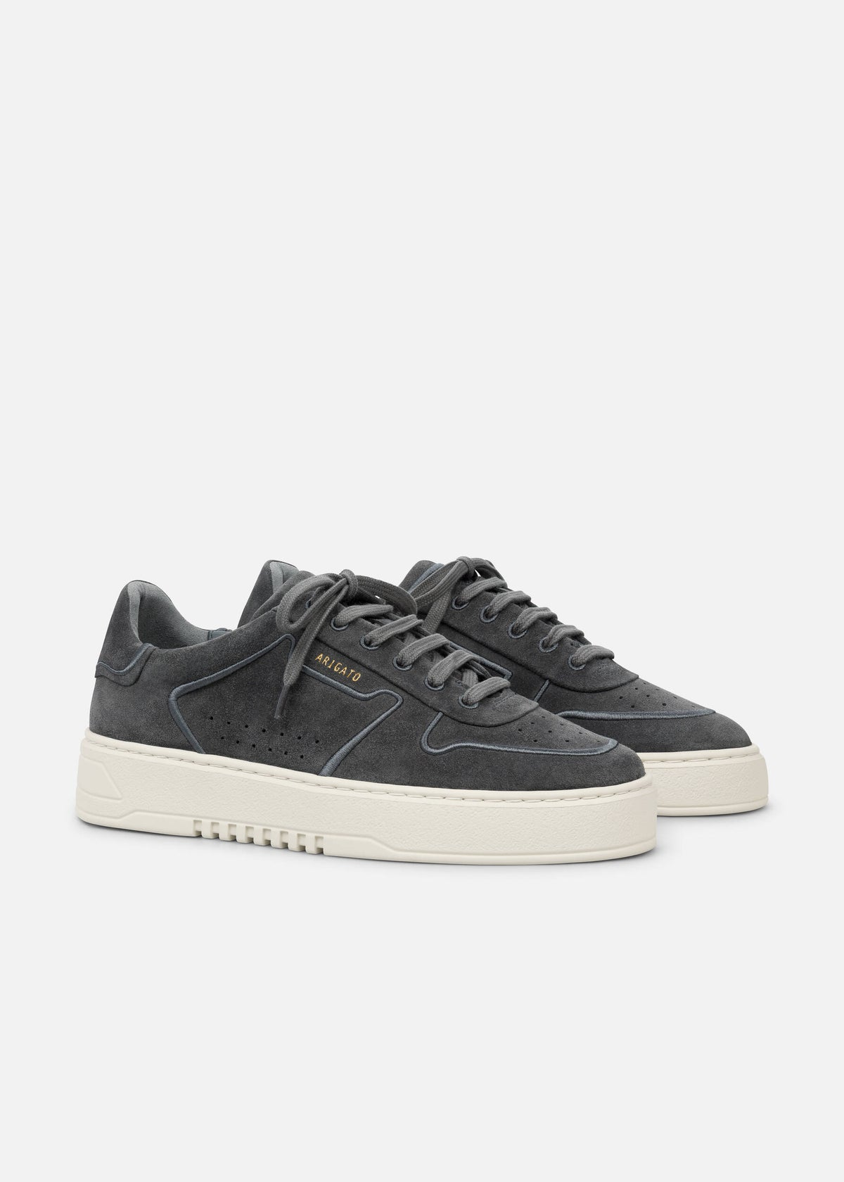 Orbit Embroidery Sneaker - Dark Grey/Off White - image 2