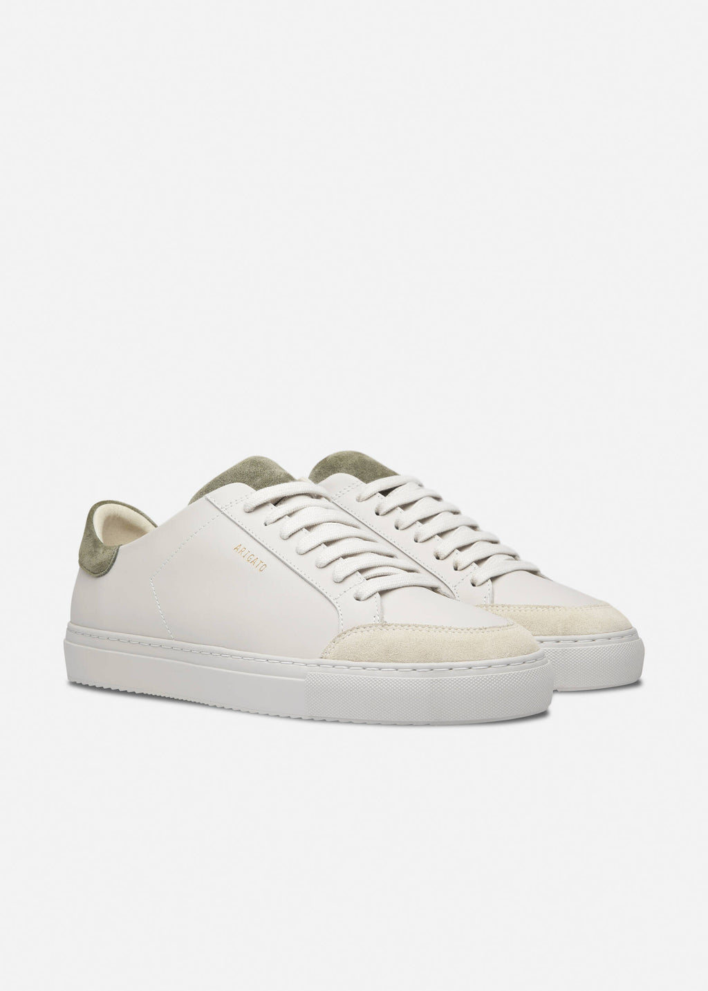 Clean 90 Triple Sneaker - Beige/Green - image 2