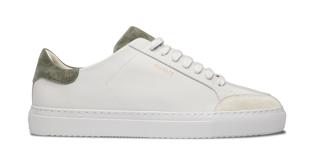 Clean 90 Triple Sneaker - Beige/Green - image 1
