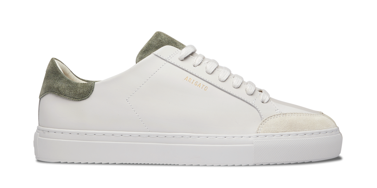 Clean 90 Triple Sneaker - Beige/Green - image 1