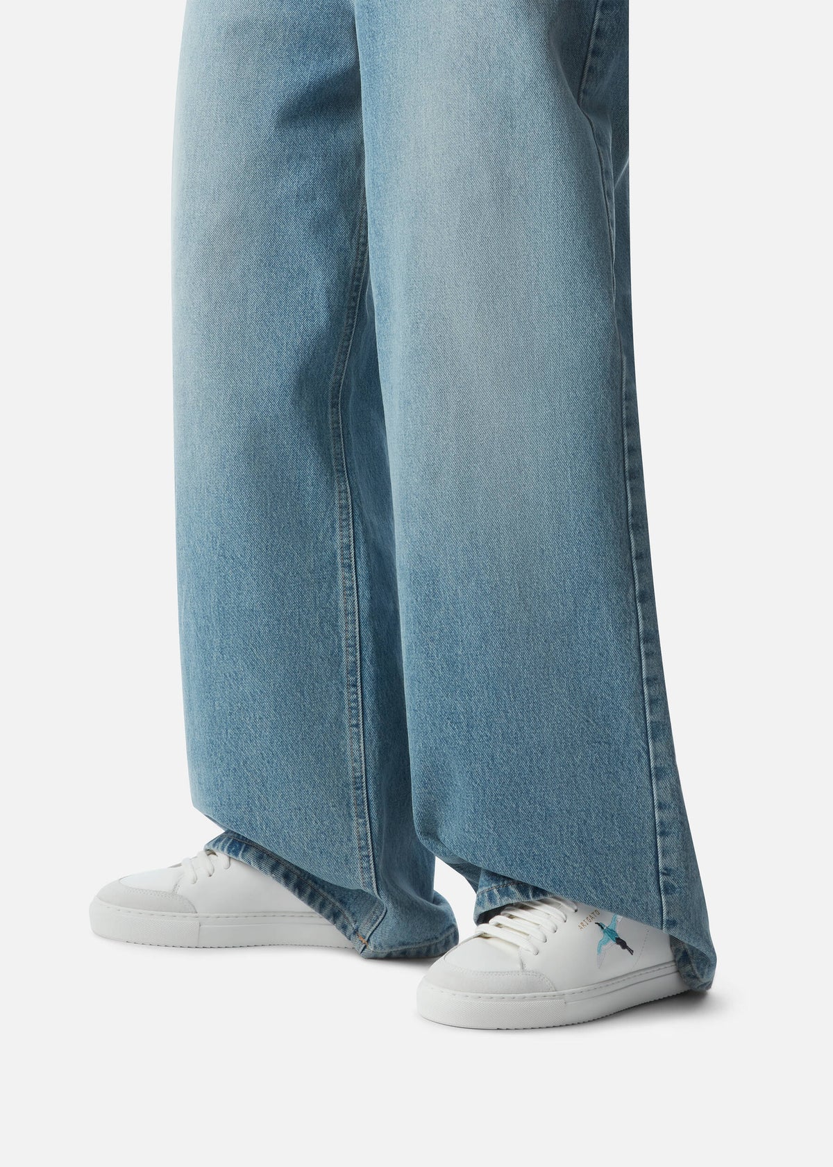 Clean 90 B Bird Sneaker - White/Turquoise - image 6