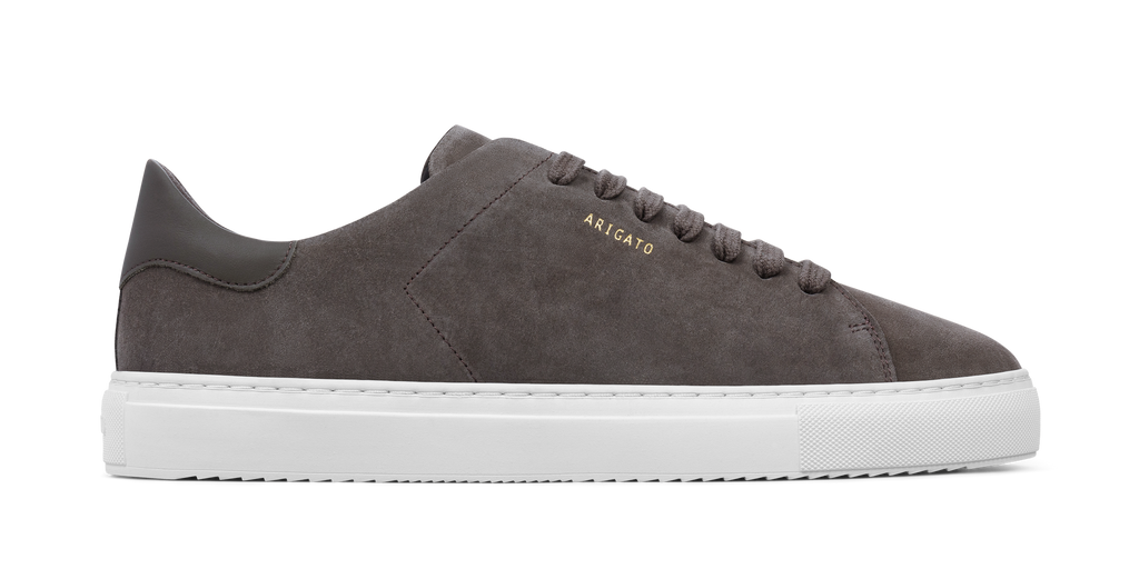 Clean 90 Suede Sneaker - Dark Brown/White - image 1