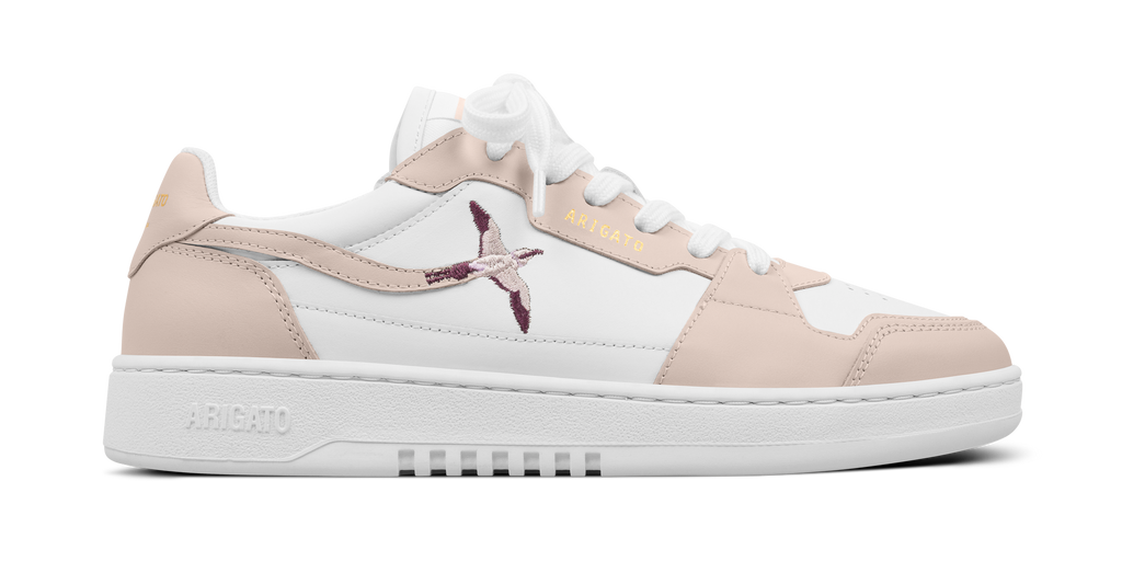 Dice Lo Bee Bird Sneaker - White/Light Pink - image 1