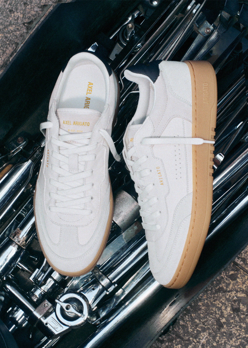 Dice T-Toe Sneaker - White/Gum - image 7