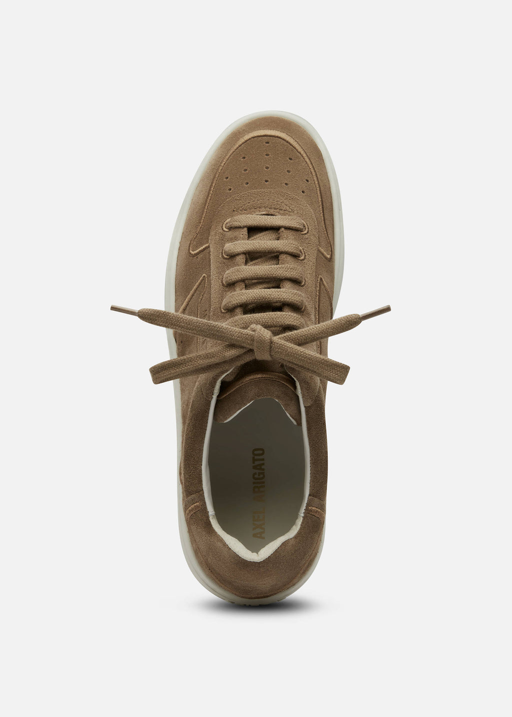 Orbit Embroidery Sneaker - Brown/Off White - image 4