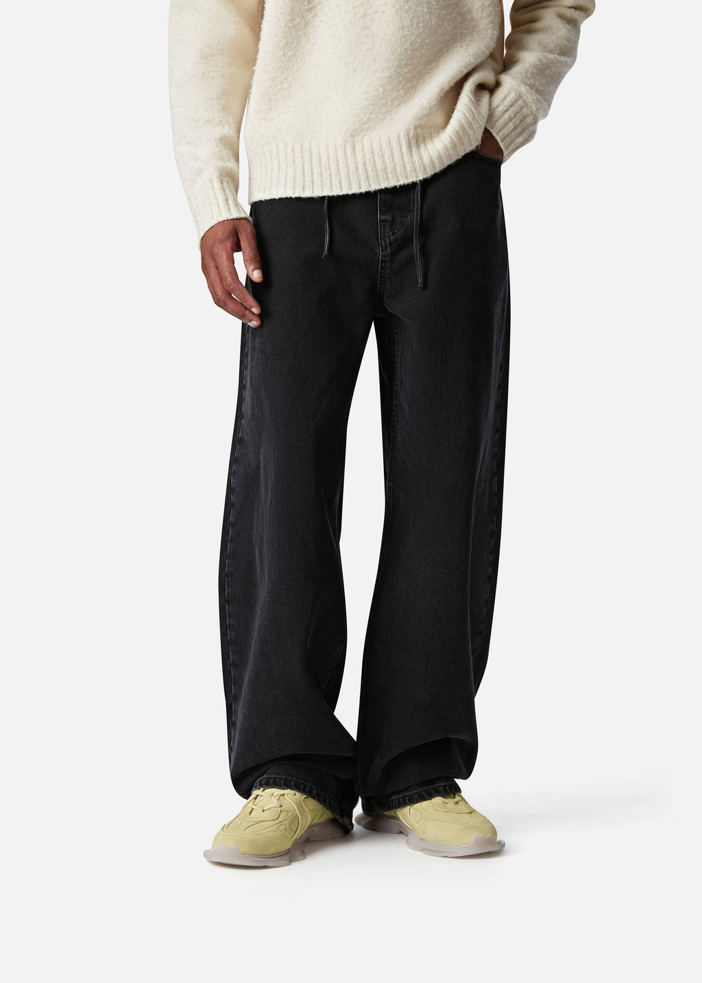 Eris Sneaker - Light Yellow/Off White - image 10