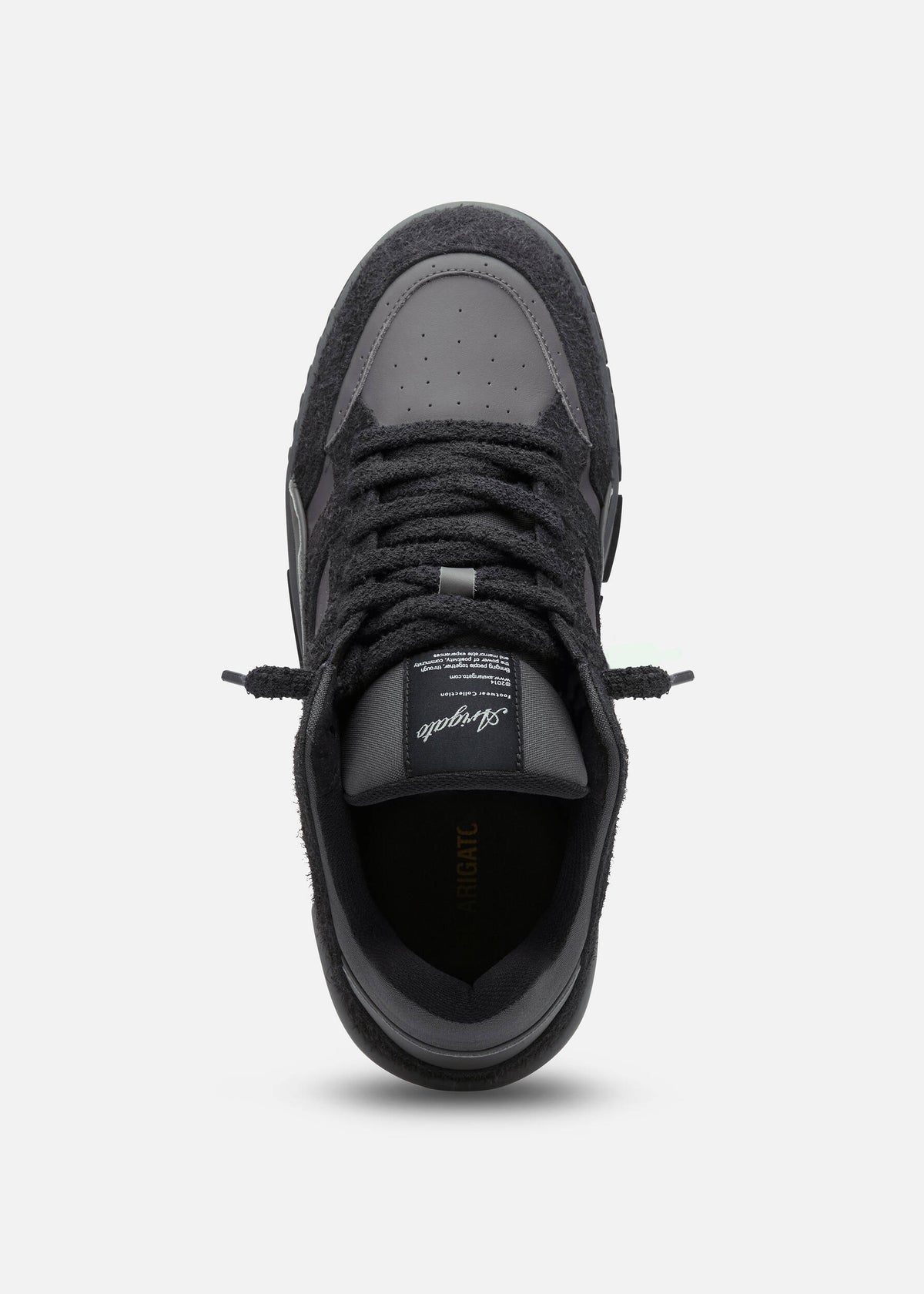 Area Lo Fluffy Sneaker - Black/Off Black - image 4