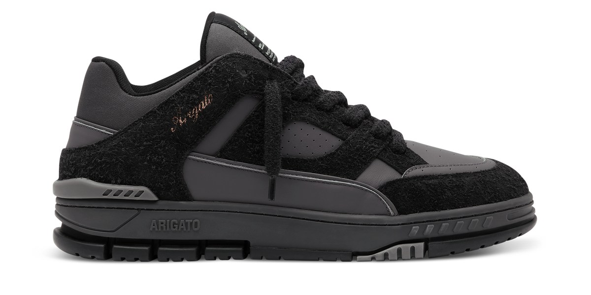 Area Lo Fluffy Sneaker - Black/Off Black - image 1