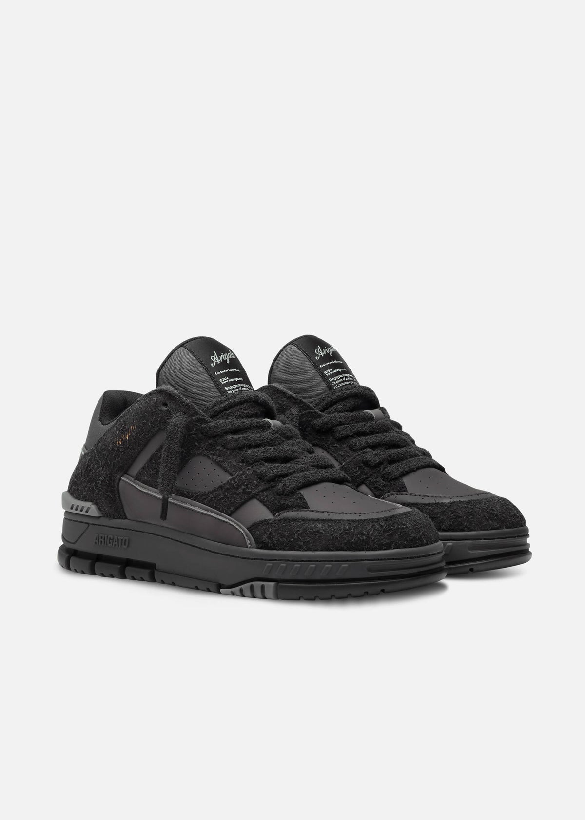 Area Lo Fluffy Sneaker - Black/Off Black - image 2