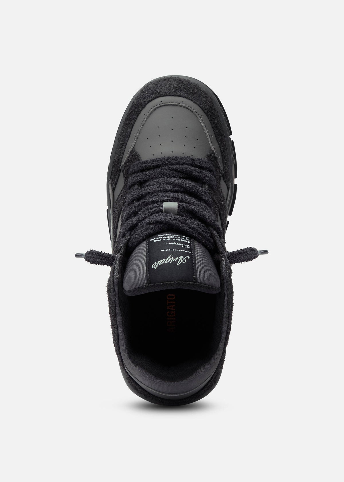 Area Lo Fluffy Sneaker - Black/Off Black - image 4