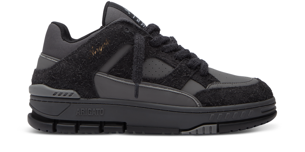 Area Lo Fluffy Sneaker - Black/Off Black - image 1