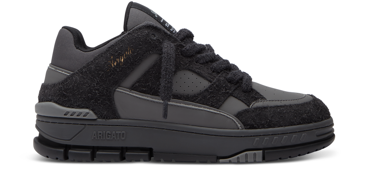 Area Lo Fluffy Sneaker - Black/Off Black - image 1