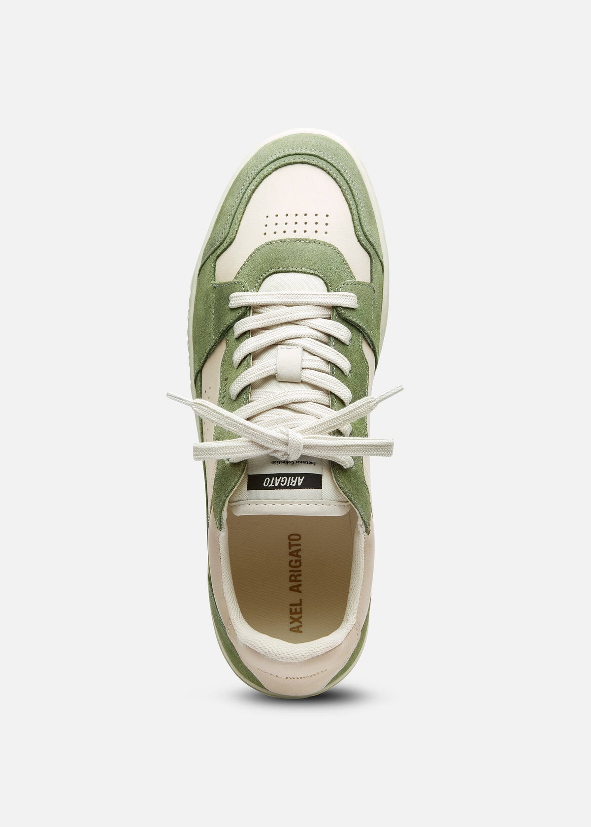 Dice Lo Sneaker - Off White/Light Green - image 4
