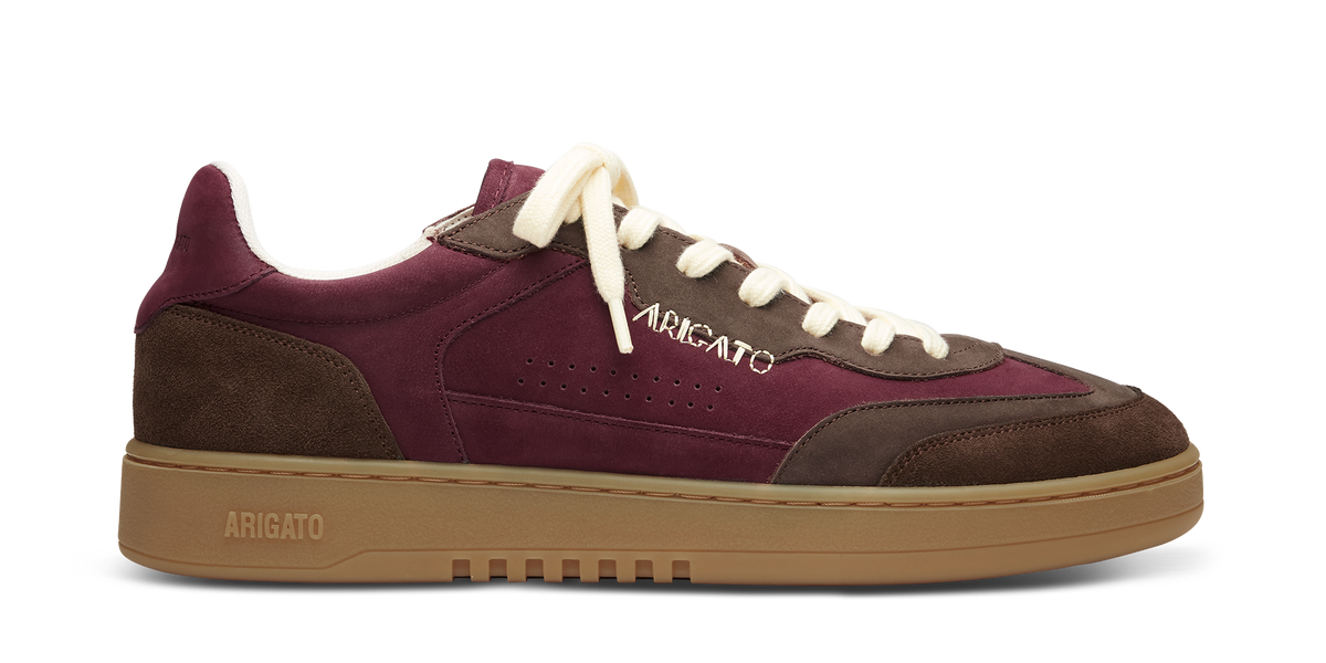 Dice T-Toe Sneaker - Burgundy/Brown - image 1