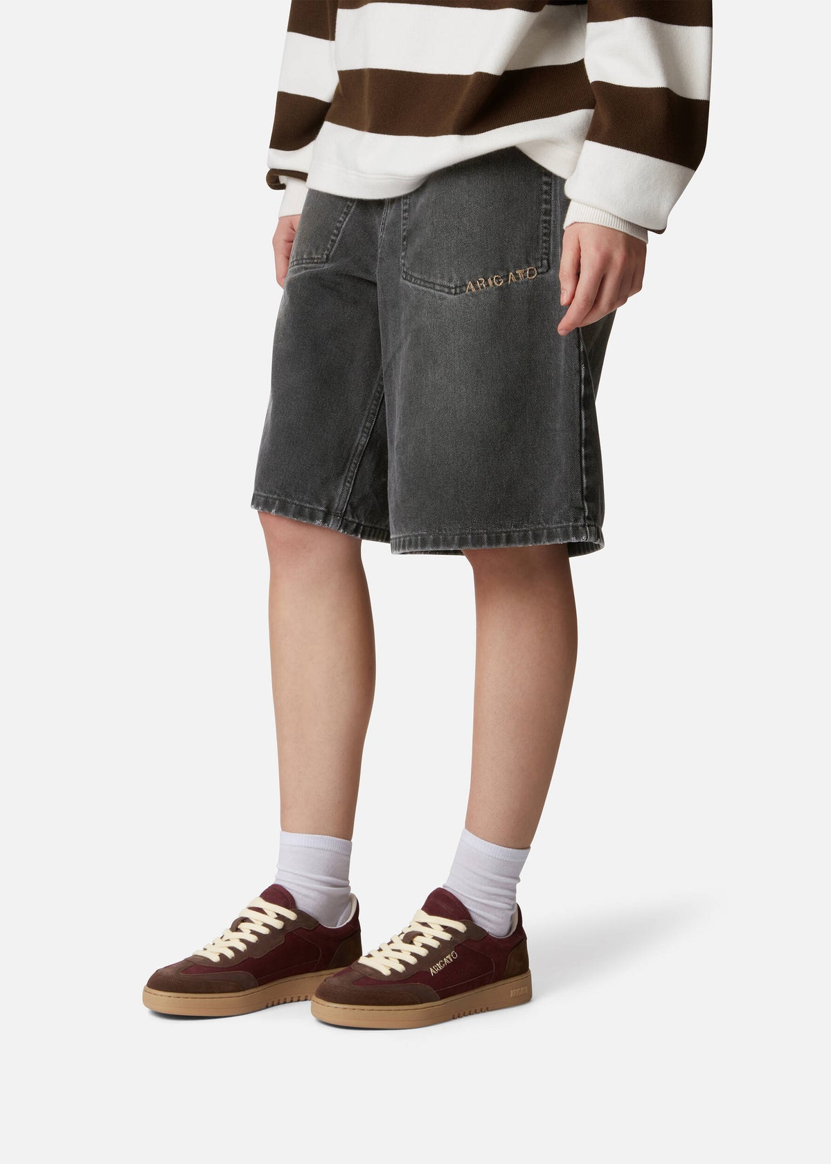 Dice T-Toe Sneaker - Burgundy/Brown - image 6