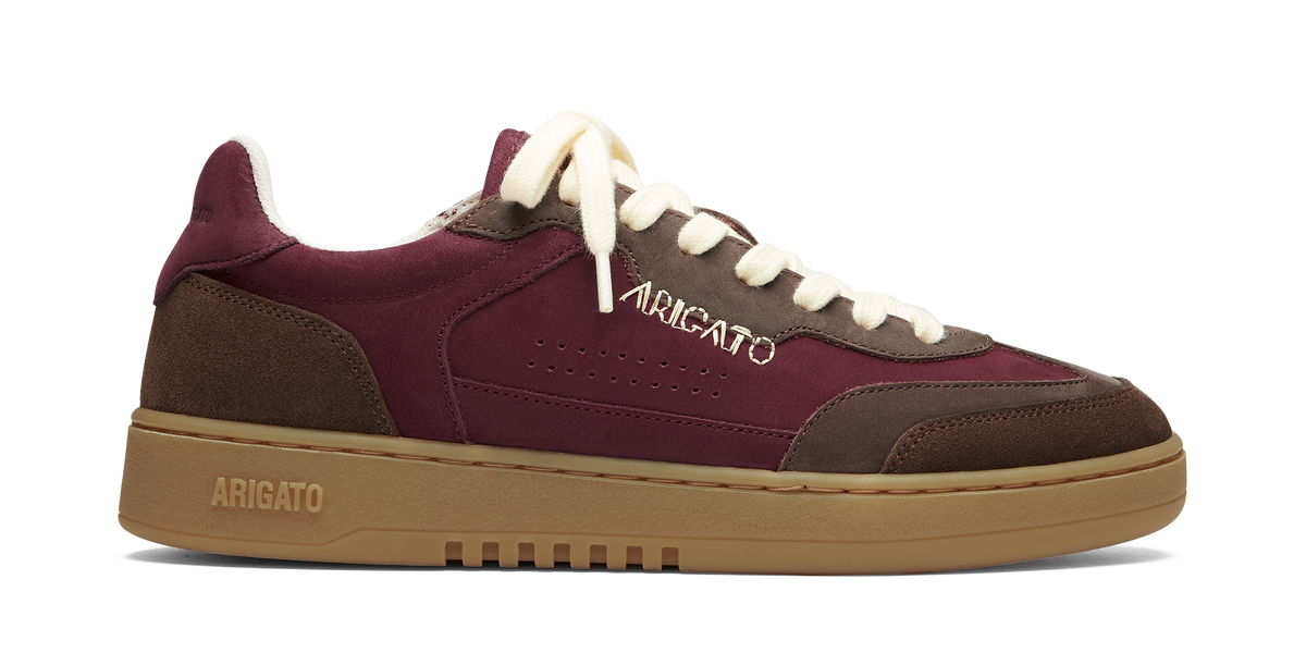 Dice T-Toe Sneaker - Burgundy/Brown - image 1