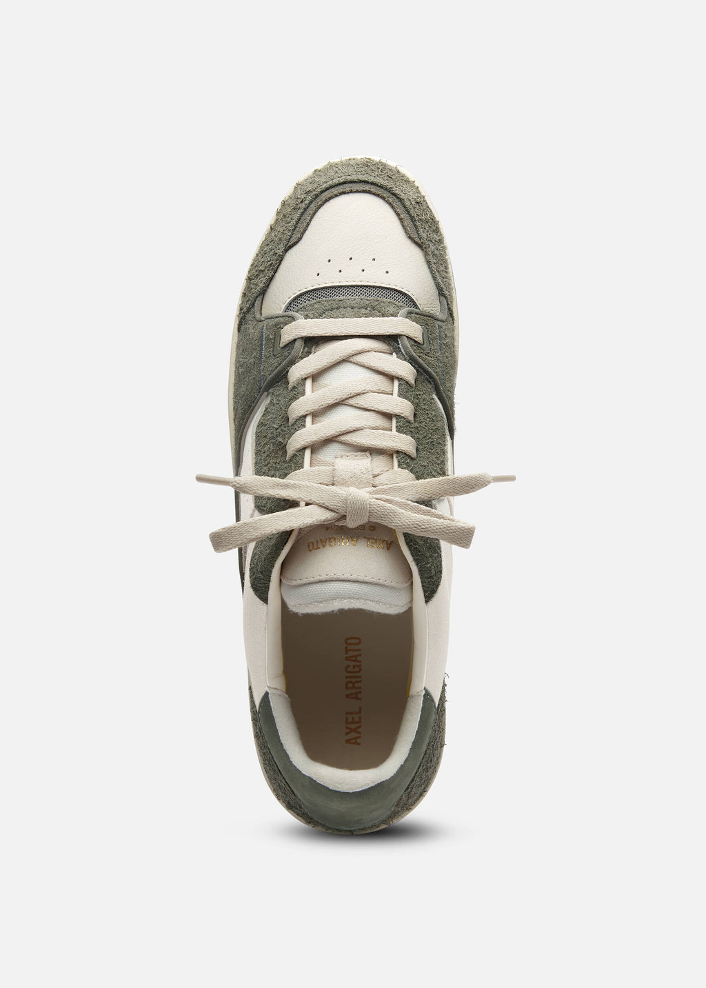 Clay Sneaker - Light Beige/Dark Green - image 4