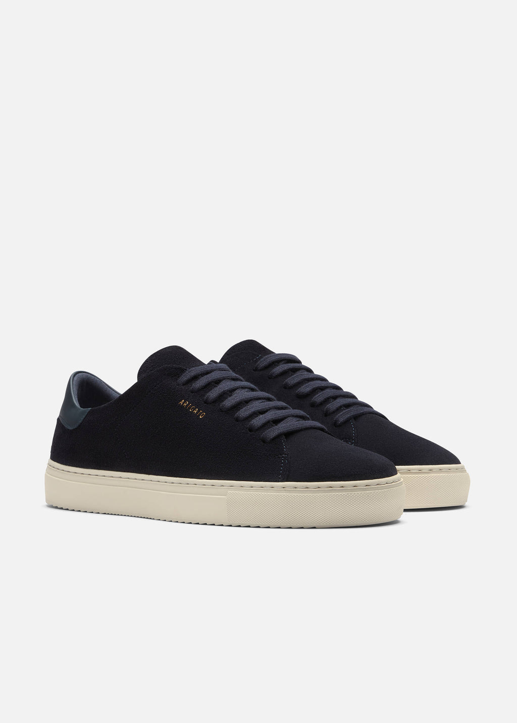 Clean 90 Suede Sneaker - Dark Blue/Off White - image 2