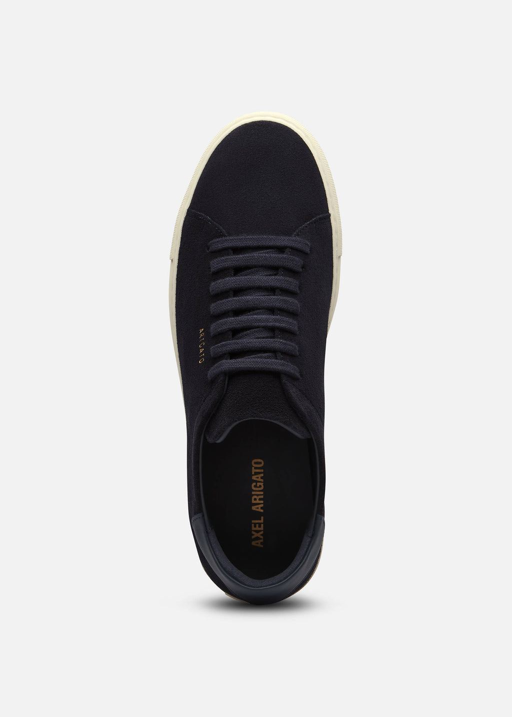 Clean 90 Suede Sneaker - Dark Blue/Off White - image 4