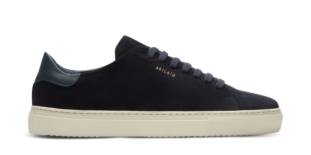 Clean 90 Suede Sneaker - Dark Blue/Off White - image 1