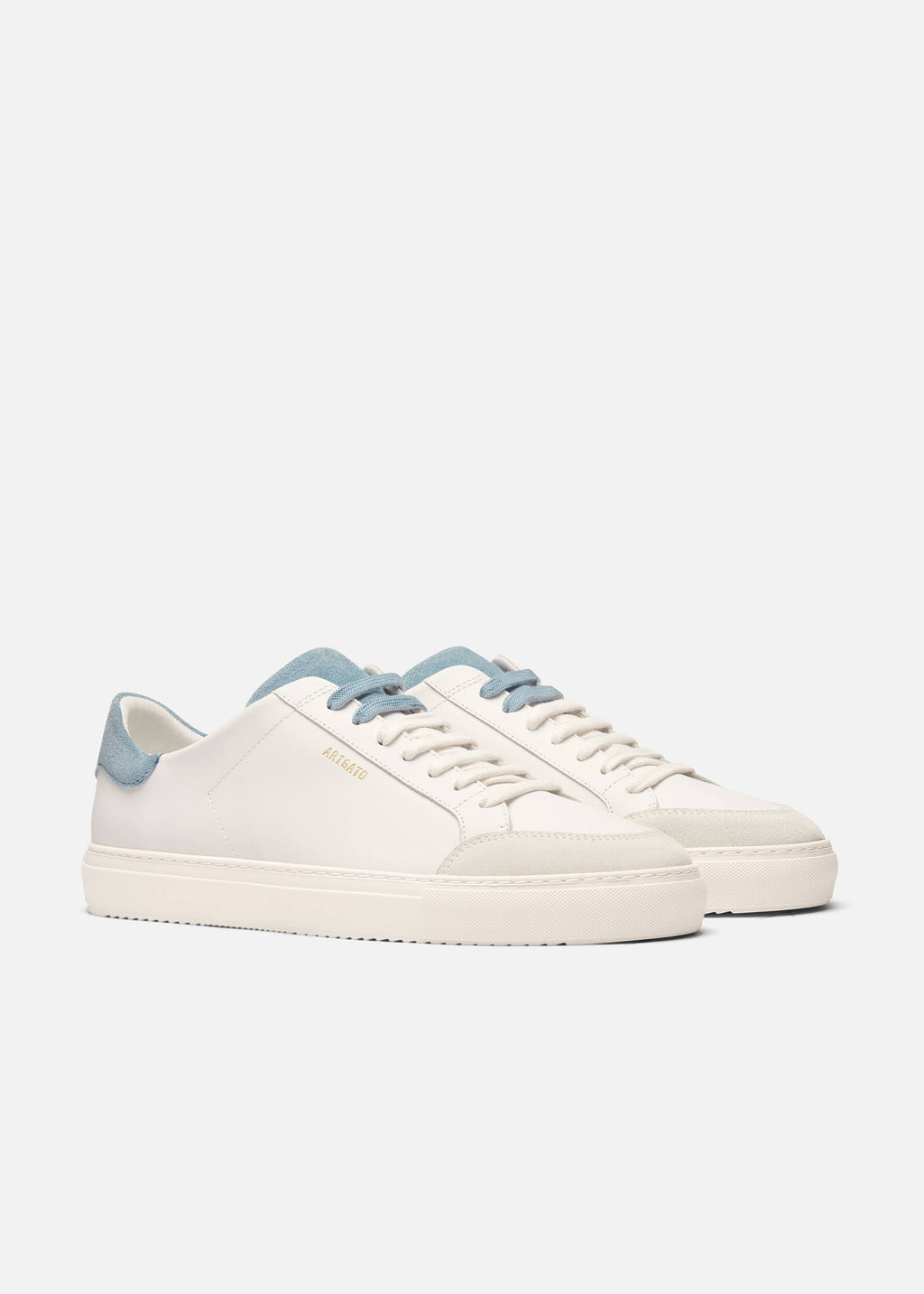 Clean 90 Triple Sneaker - White/Light Blue - image 2
